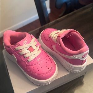 Nike Playful Pink and White Sneakers